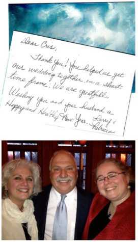 Patricia and Larry 123121with thanks card